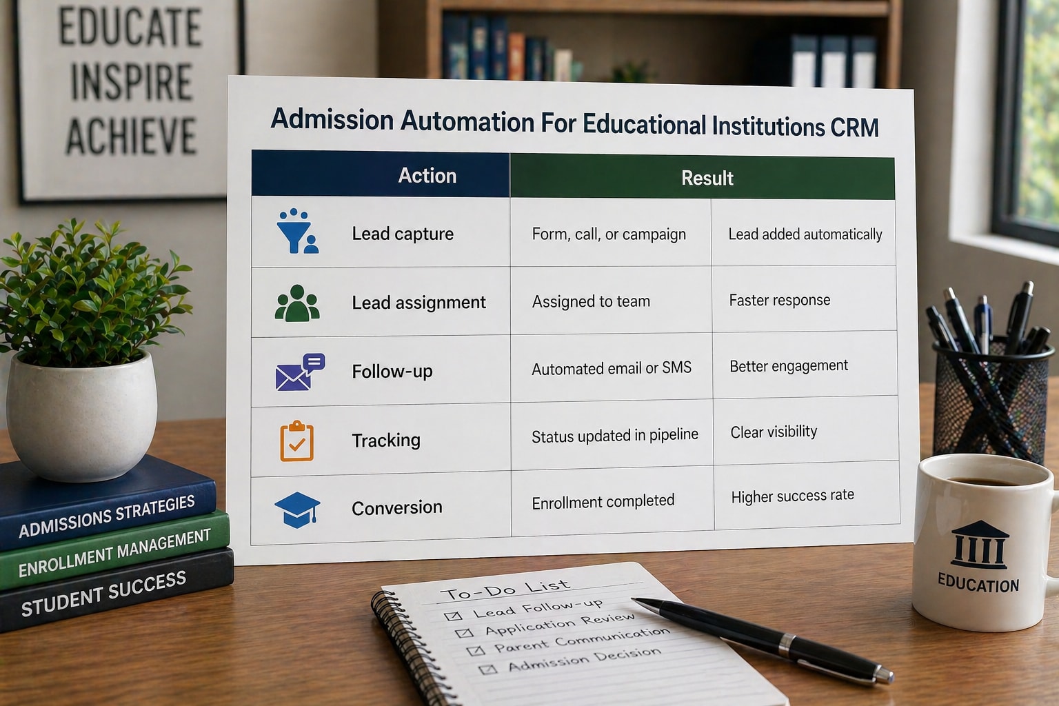 Admission Automation For Educational Institutions CRM Comparison Table