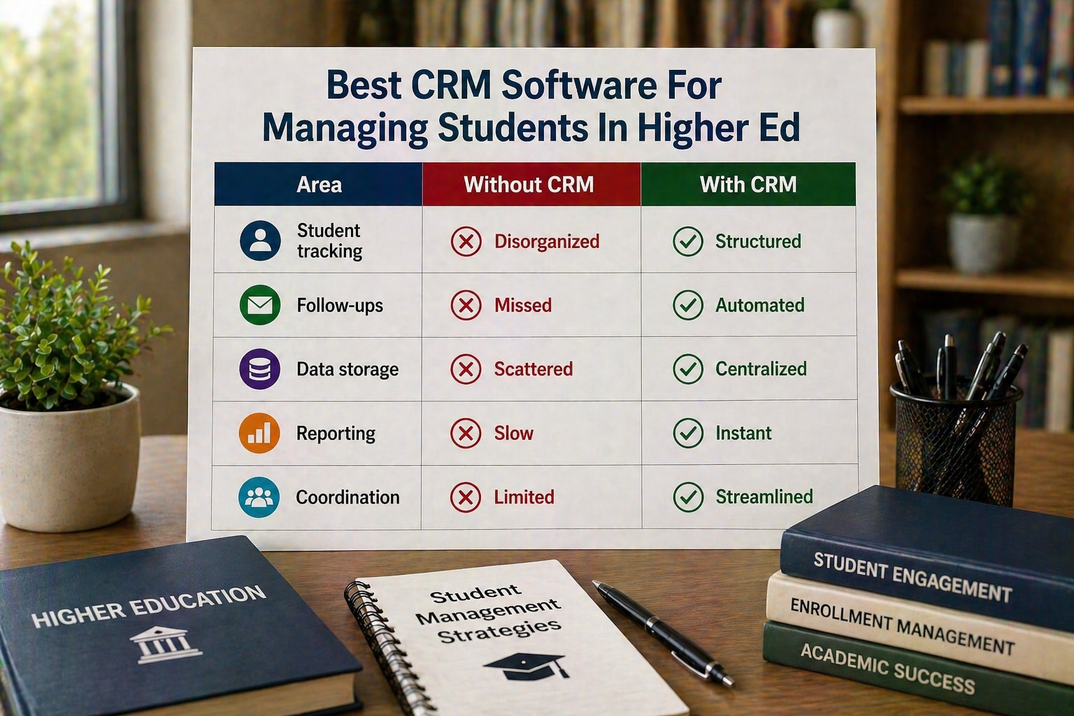 Best CRM Software For Managing Students In Higher Ed Comparison Table
