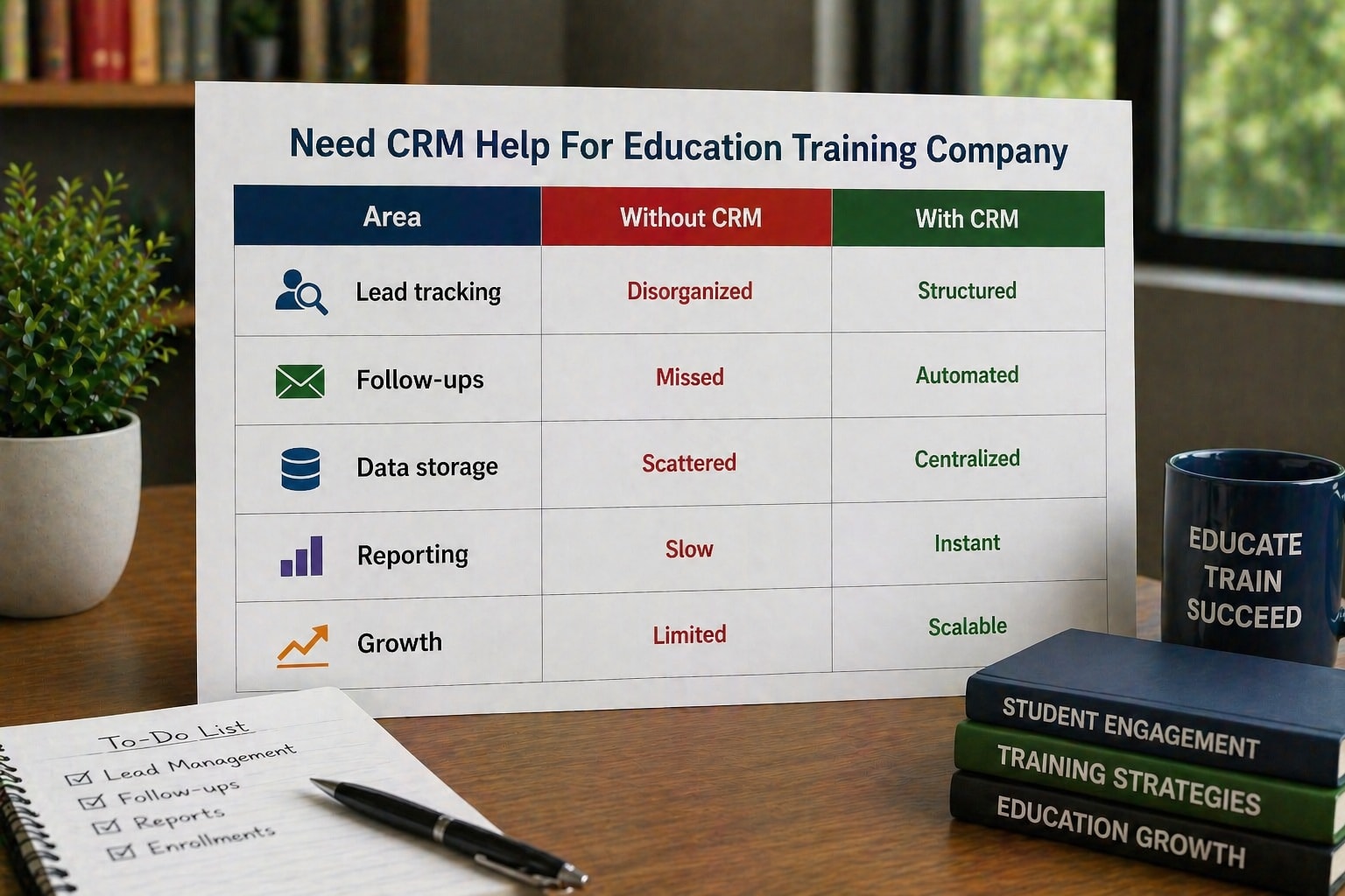 Need CRM Help For Education Training Company Comparison Table